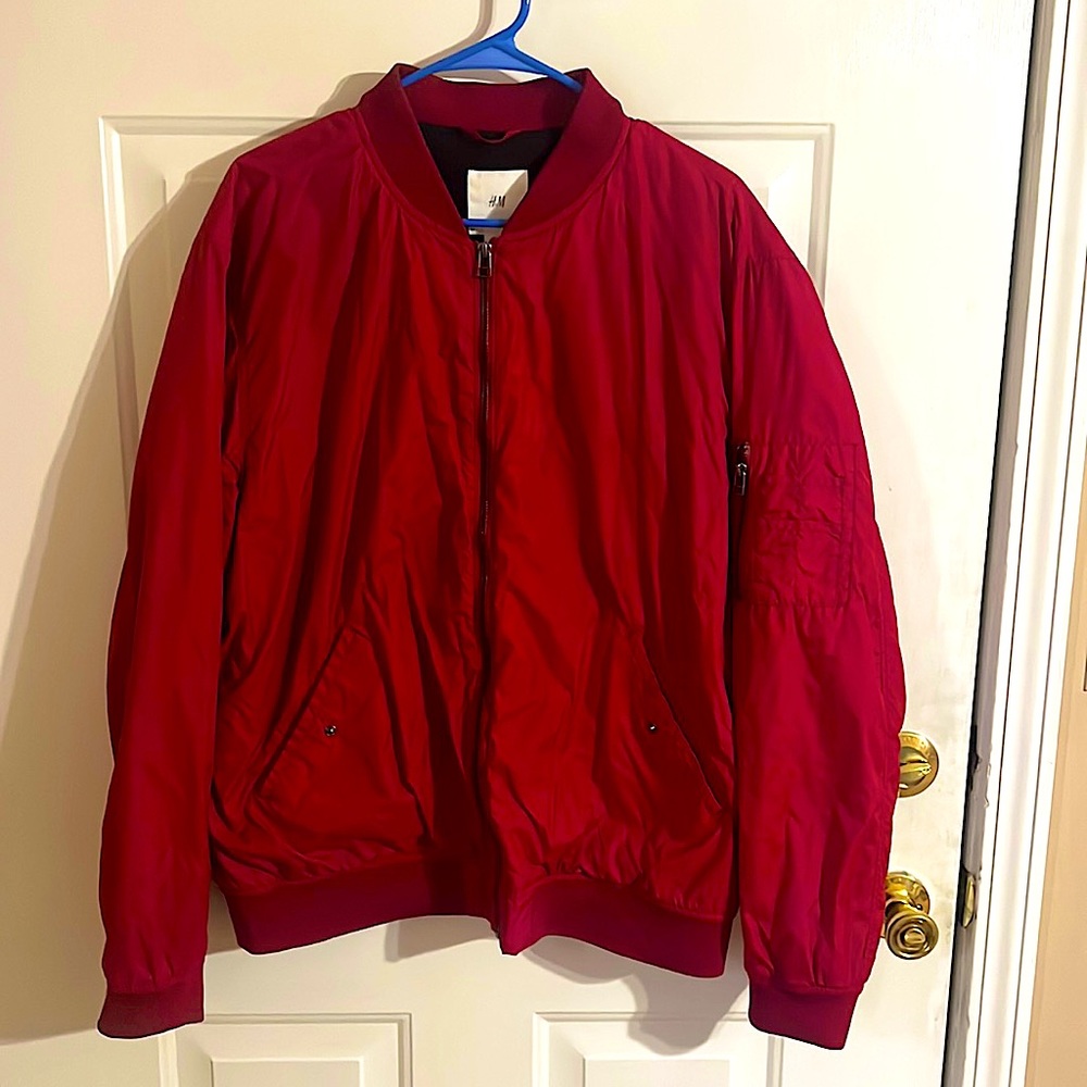 XL Red Bomber Jacket